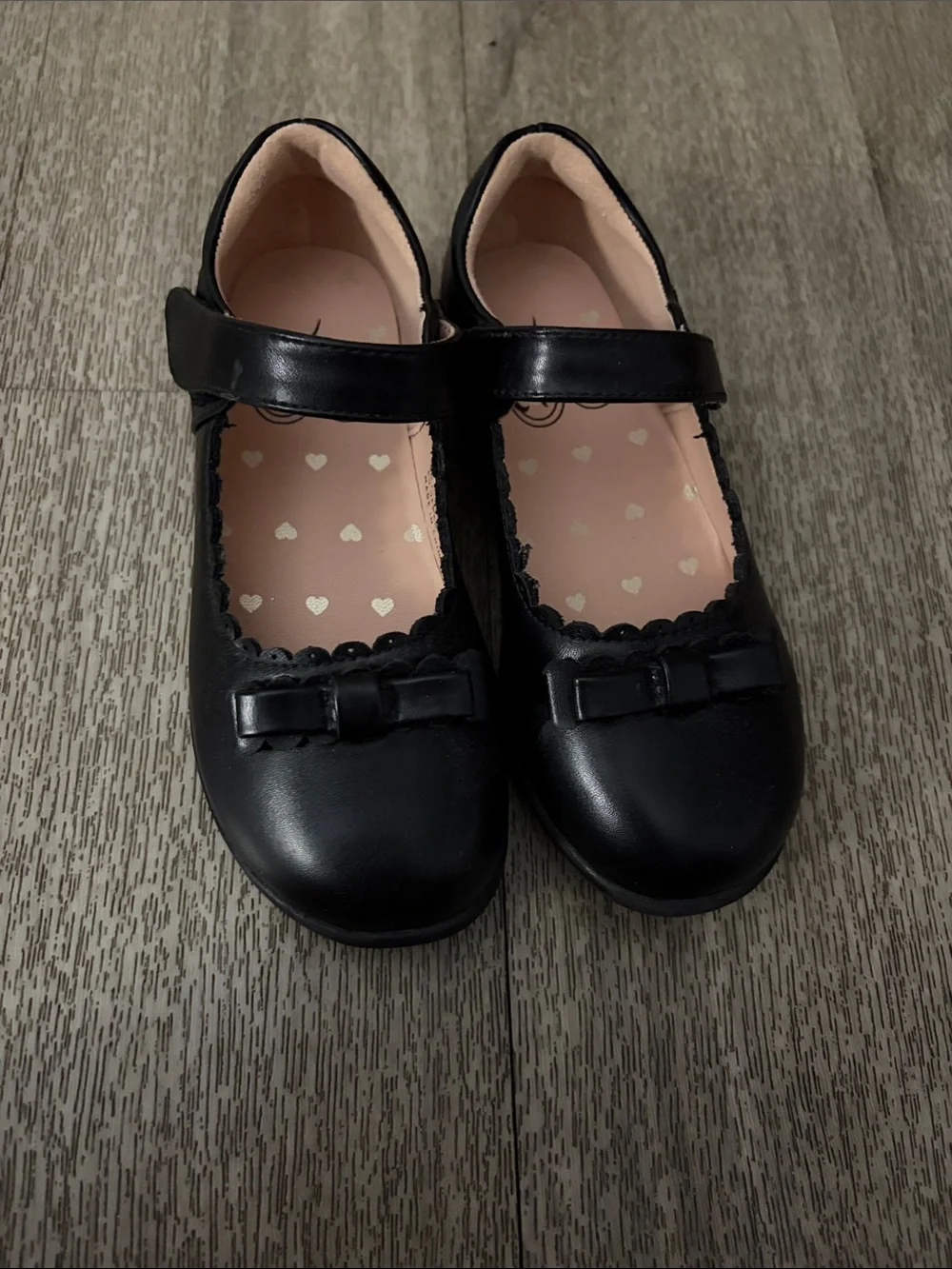 Girls Black Mary Jane Dress Shoes